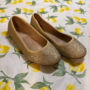 Sparkly flats Size 7